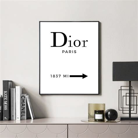 dior posters sale|Dior black and white poster.